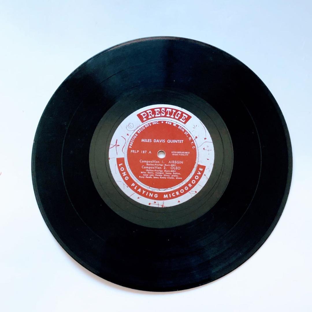 #3928【希少名盤】マイルス・デイビス 10インチ 1954年 レコード レア