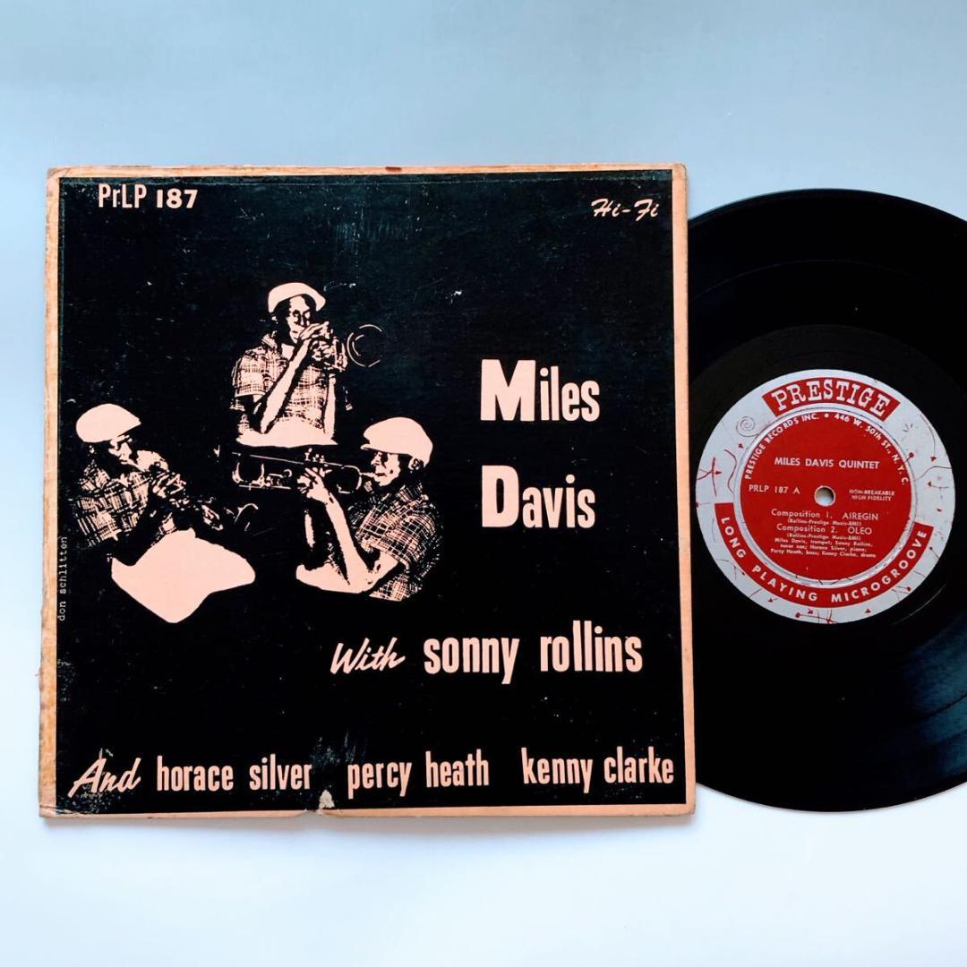 #3928【希少名盤】マイルス・デイビス 10インチ 1954年 レコード レア
