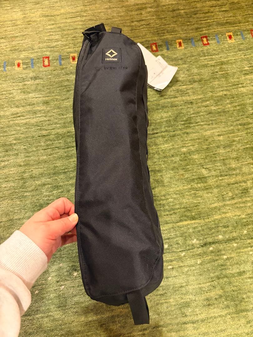 美品Helinox ヘリノックスタクティカルインクライン　チェア ブラック黒