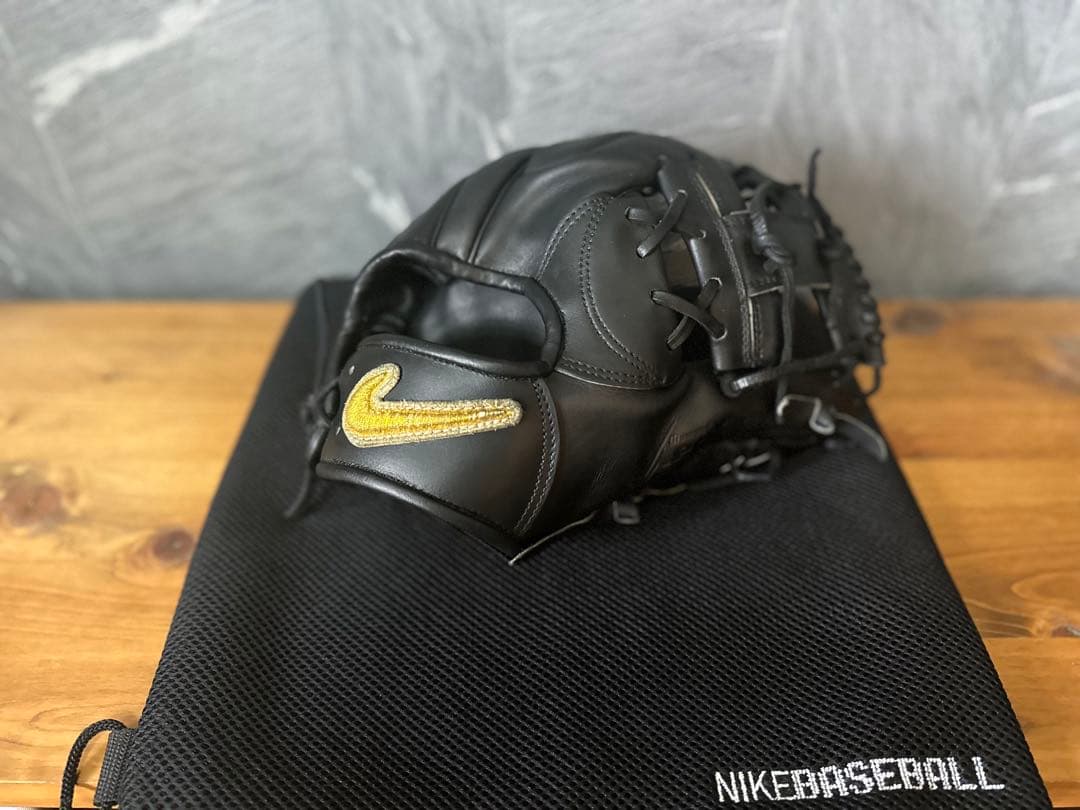 美品 NIKE ナイキ 硬式 内野手用グラブ Kipレザー 極上型 超希少品