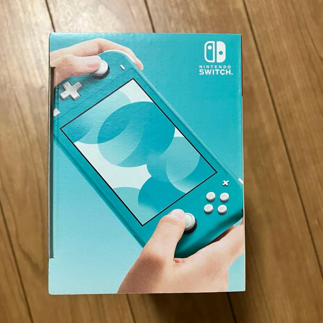 Nintendo Switch Lite ターコイズ 本体・ACアダプター・箱