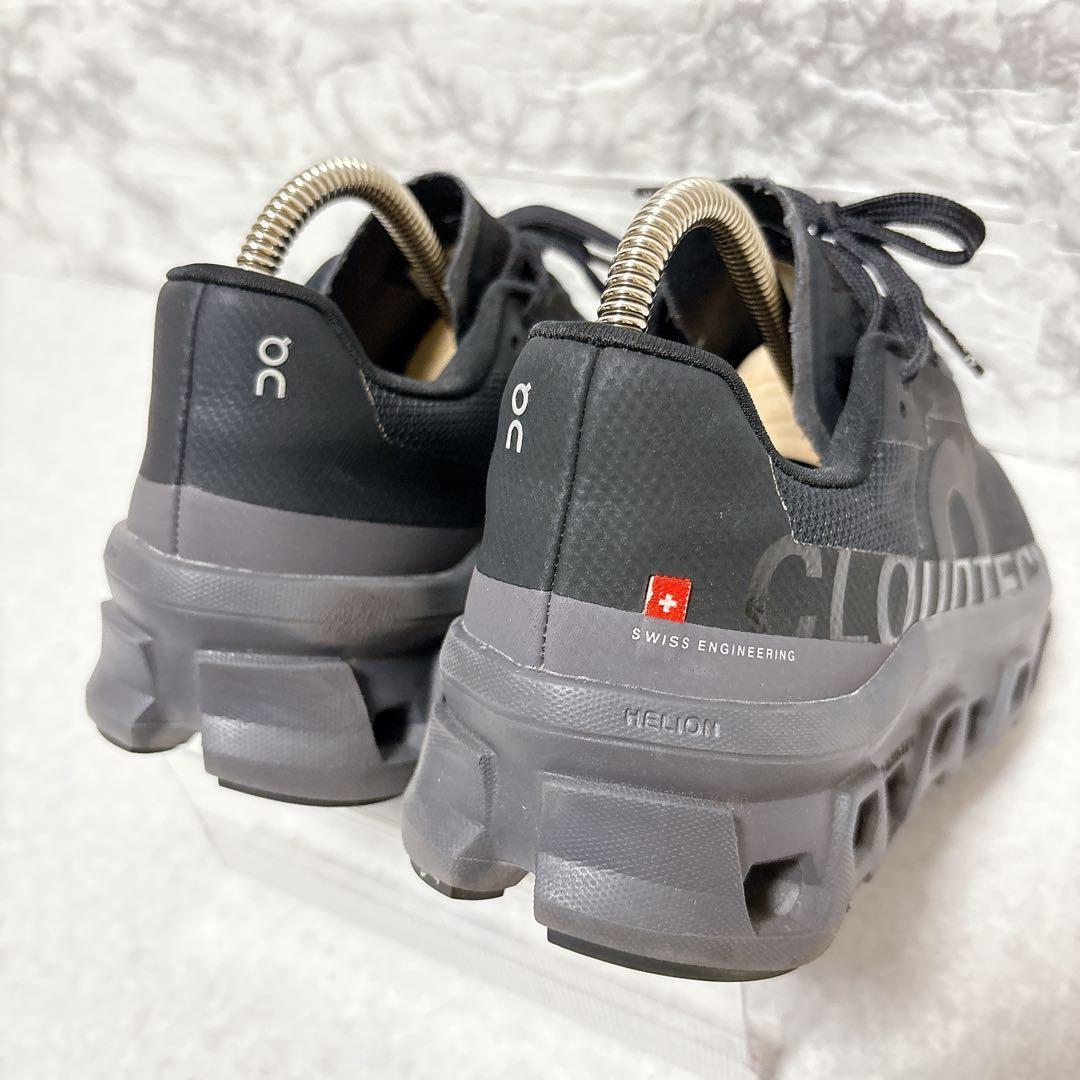 ⭐美品⭐On オン Cloudmonster クラウドモンスター 黒 24㎝