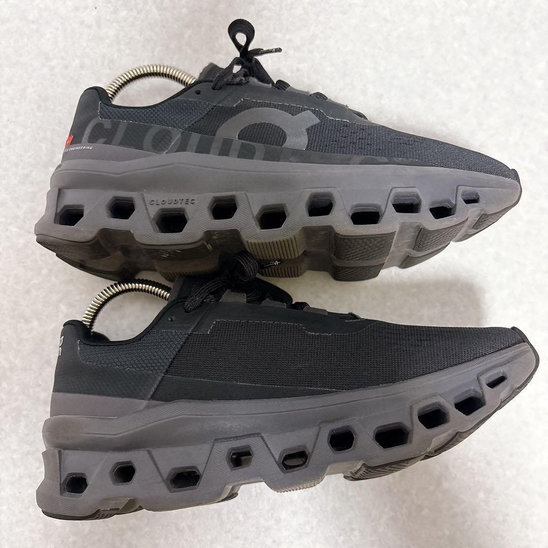 ⭐美品⭐On オン Cloudmonster クラウドモンスター 黒 24㎝