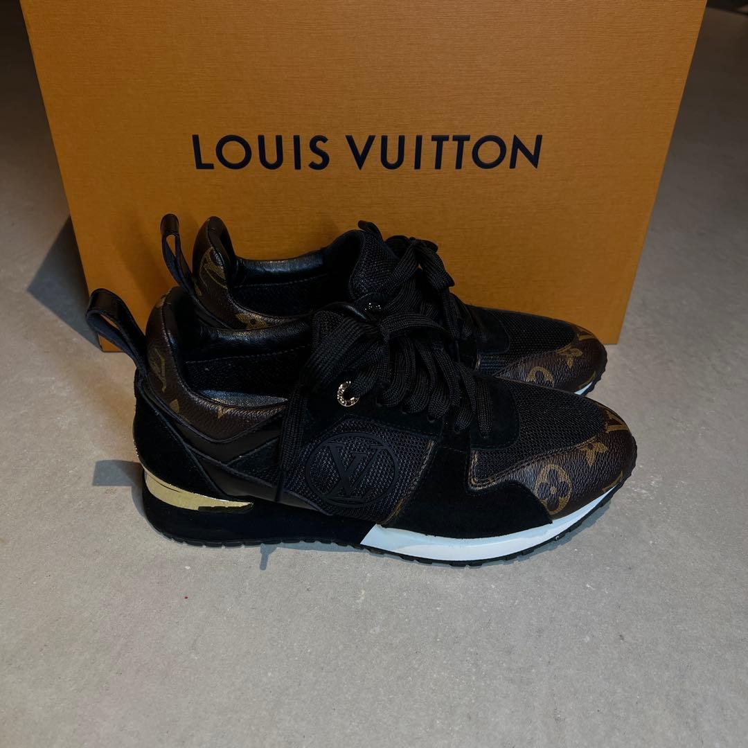 【美品✨】ルイヴィトン モノグラム ランアウェイライン スニーカー 24.5cm