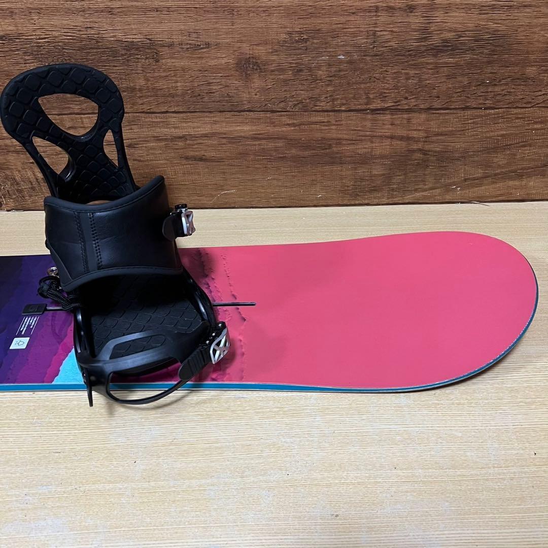 美品　BURTON バートン　レディース　フライングV スノーボード　5点セット