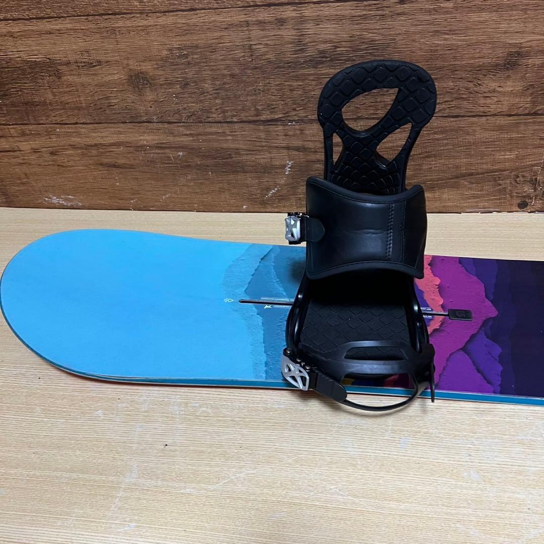 美品　BURTON バートン　レディース　フライングV スノーボード　5点セット