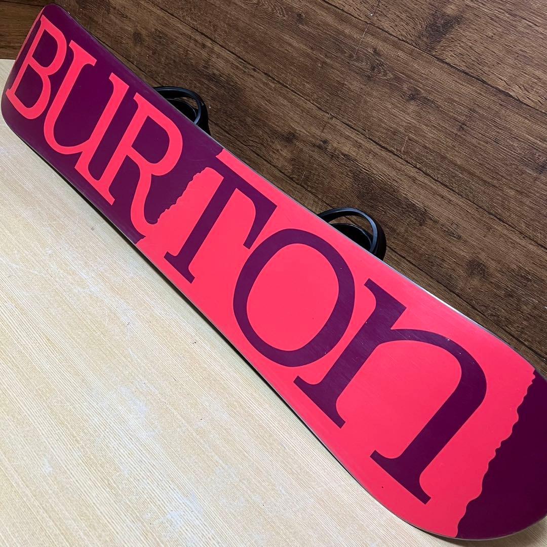 美品　BURTON バートン　レディース　フライングV スノーボード　5点セット