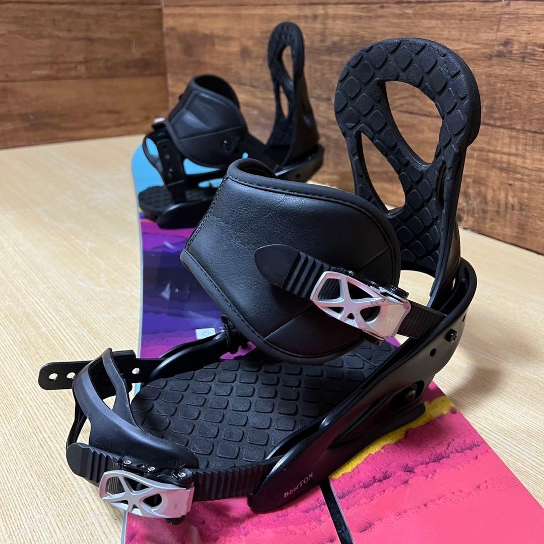 美品　BURTON バートン　レディース　フライングV スノーボード　5点セット