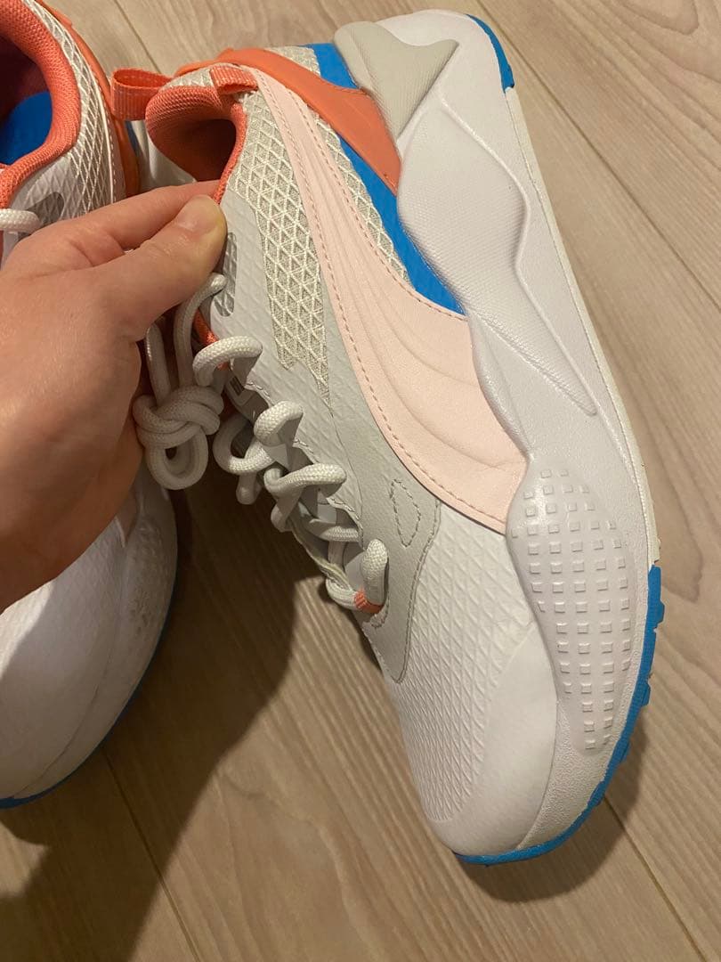 【momocoさま】PUMA♡ゴルフシューズ ホワイト/ピンク/ブルー