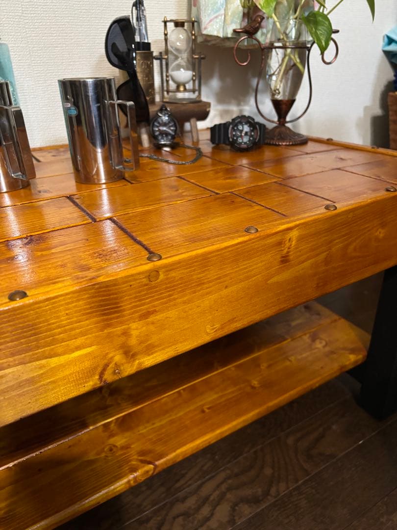 コーヒーテーブル センターテーブル ディスプレイラック