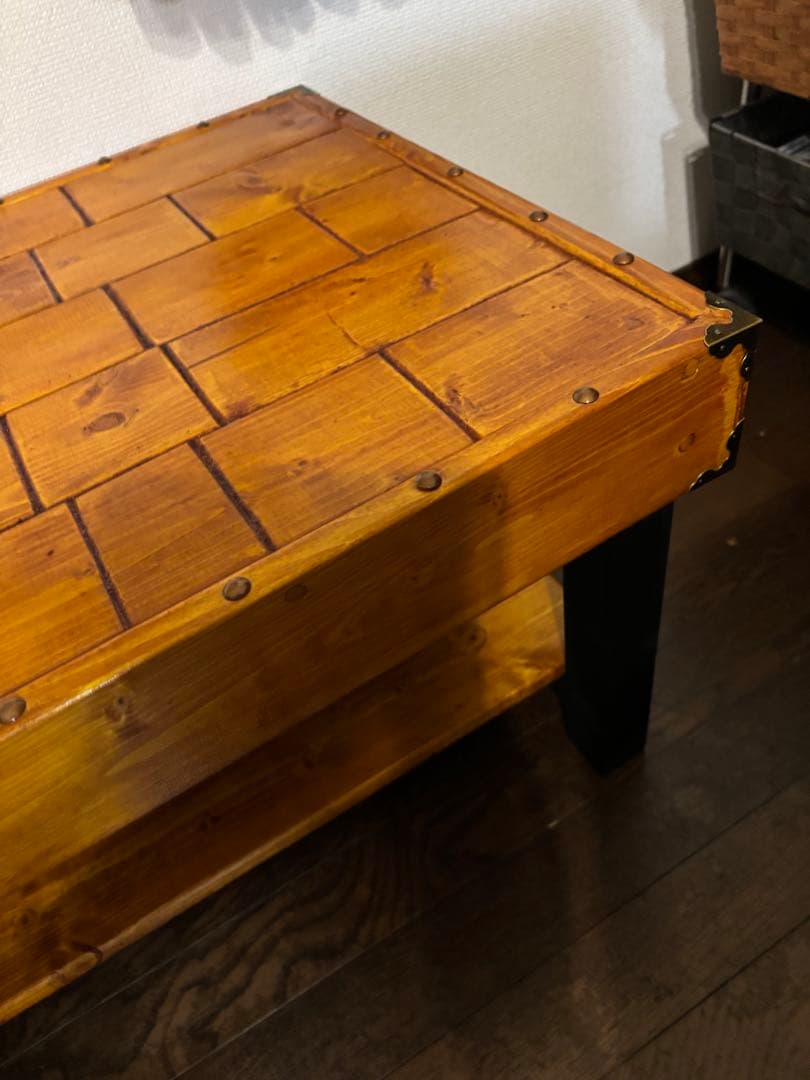 コーヒーテーブル センターテーブル ディスプレイラック