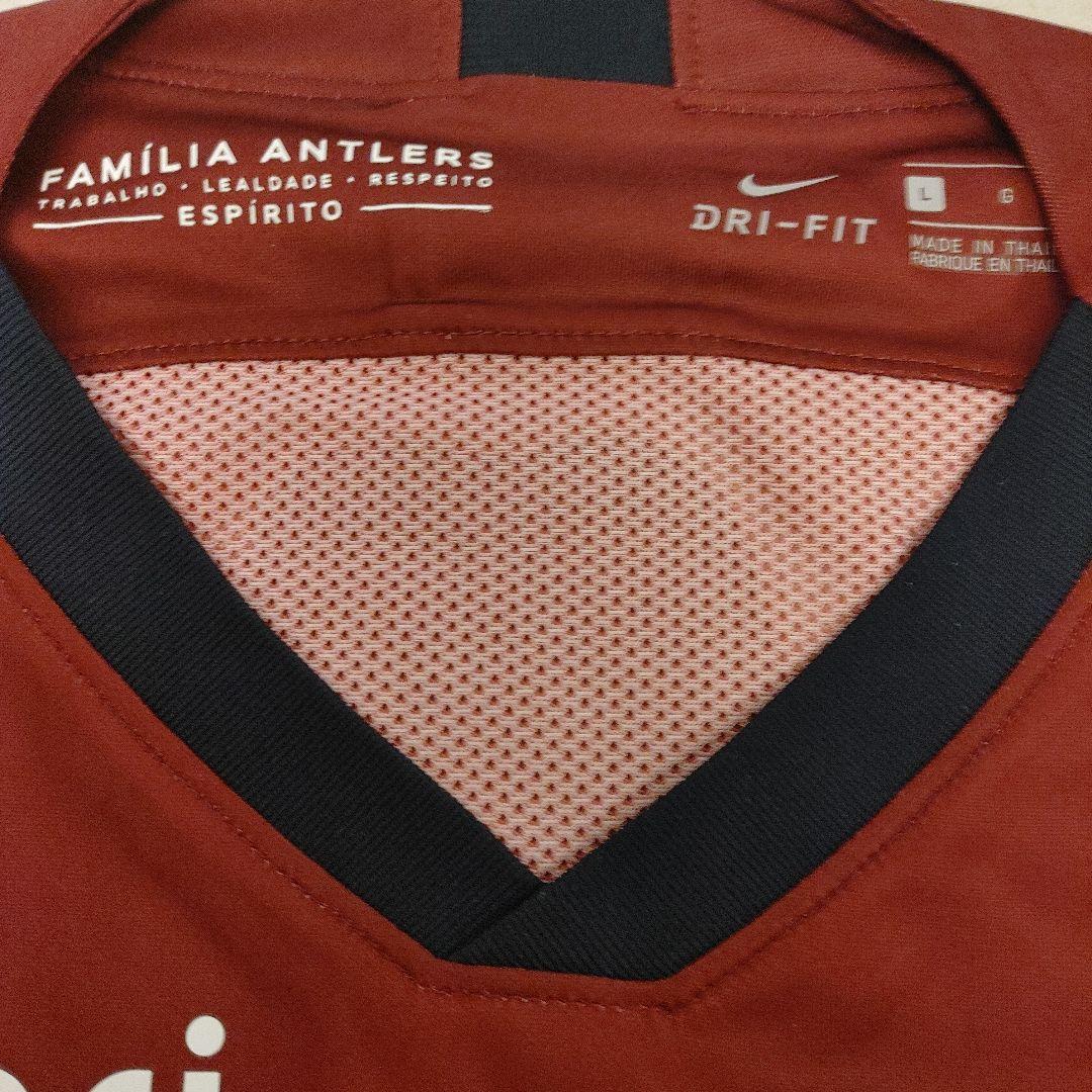 鹿島アントラーズ　オーセンティックユニフォーム　Ｌサイズ　背番号なし