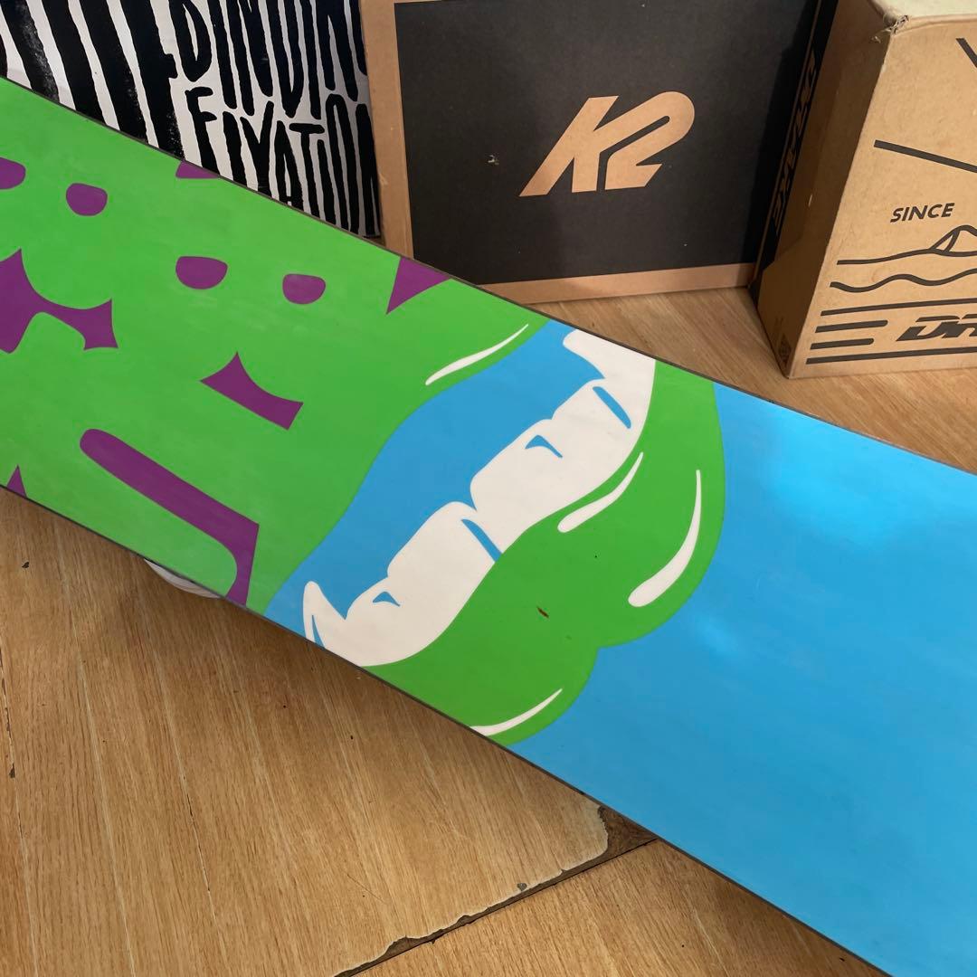 BURTON×SALOMON　バートン　スノーボード　サロモン　バインディング付