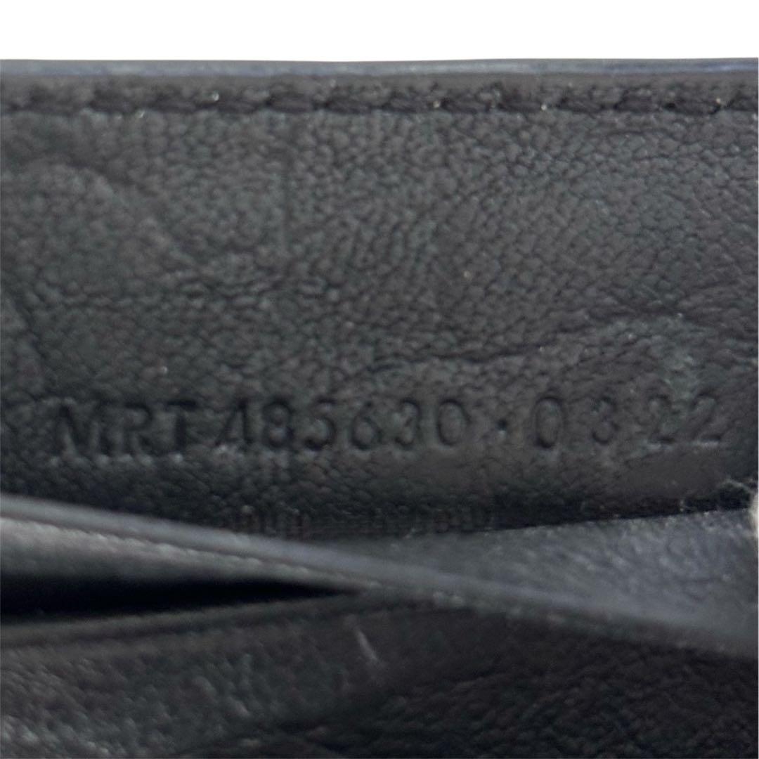 YSL イヴサンローラン マネークリップ カサンドラロゴ ブラック