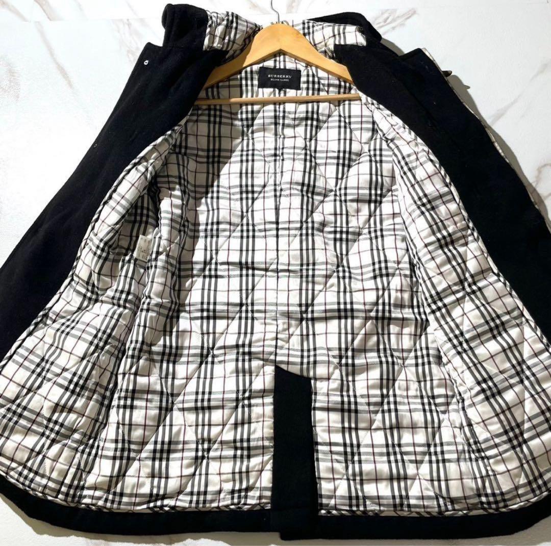 極美品✨ BURBERRY BLACK LABEL ダッフルコート ノバチェック