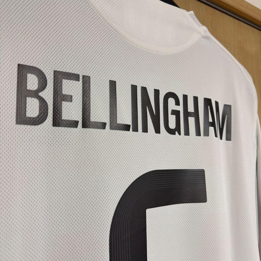 レアルマドリード 25-26 ベリンガム オーセンティック ユニフォーム 長袖