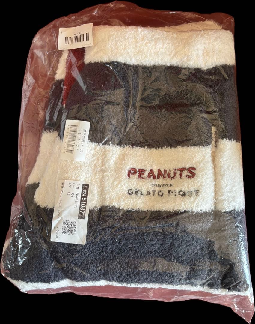 ＜ジェラートピケ＞スヌーピー フリースルームウェアセット【新品・未使用品】