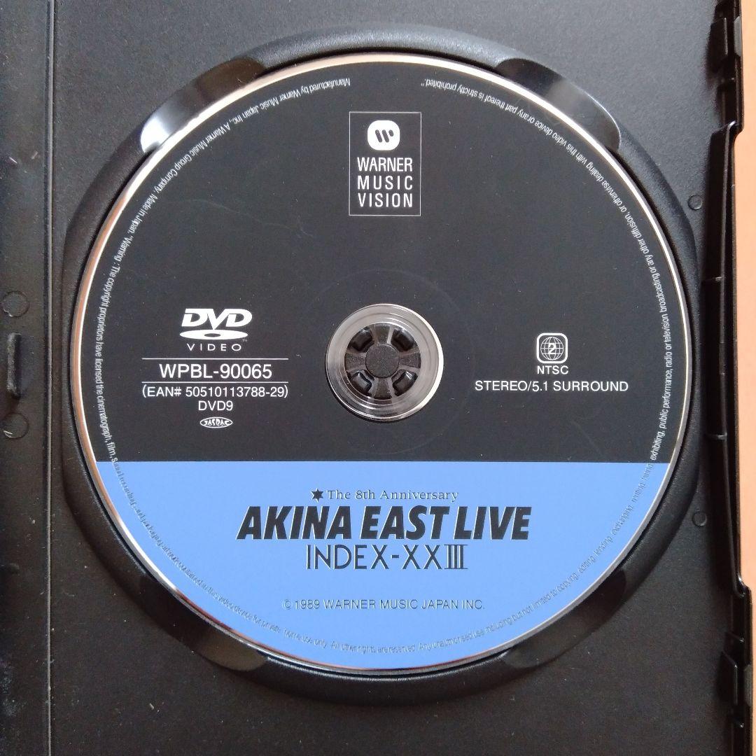 中森明菜 ザ・ベストテン プレミアムボックス＋イーストライヴ インデックス23