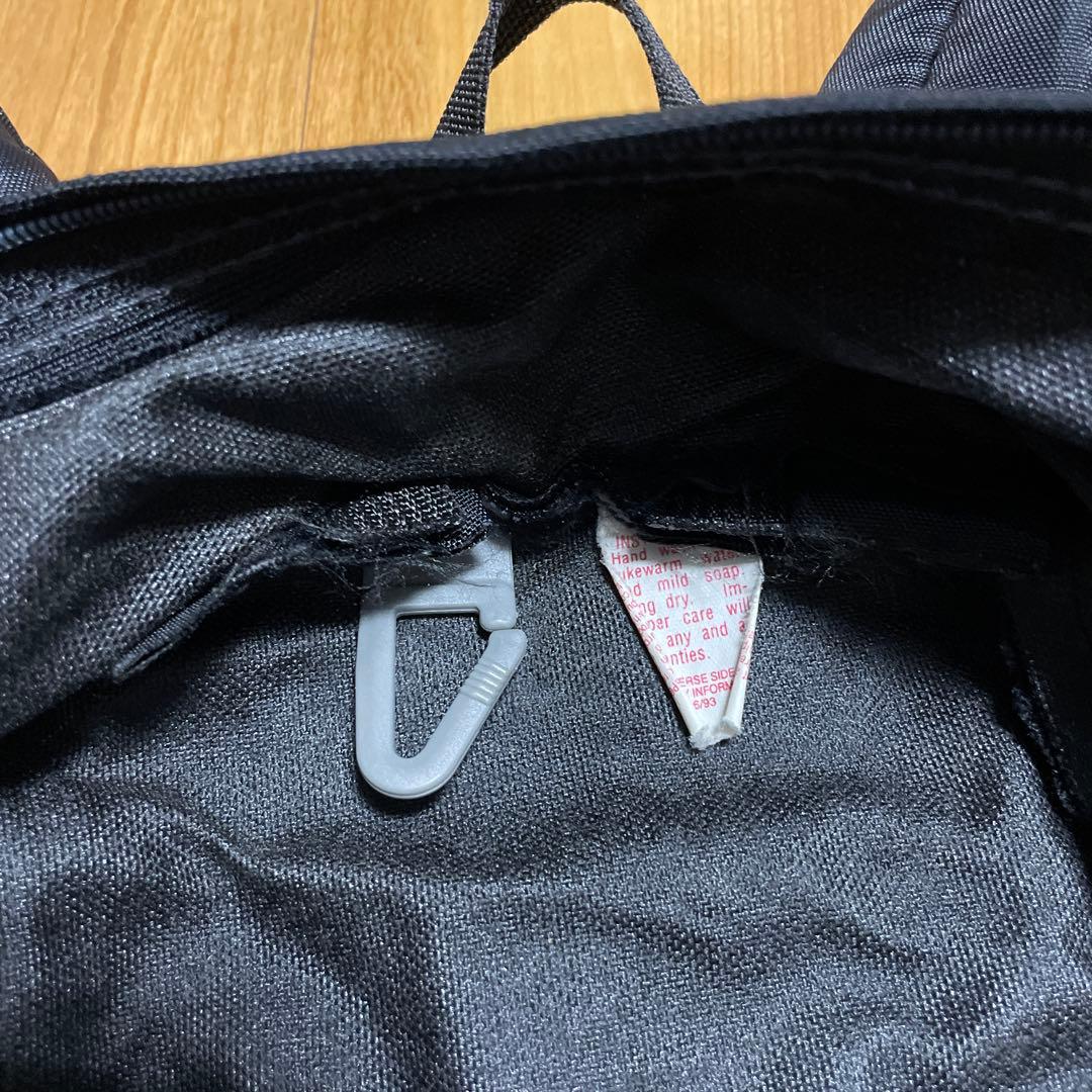 jansport 90sUSA製　リュック　ボトムレザー　ブラック