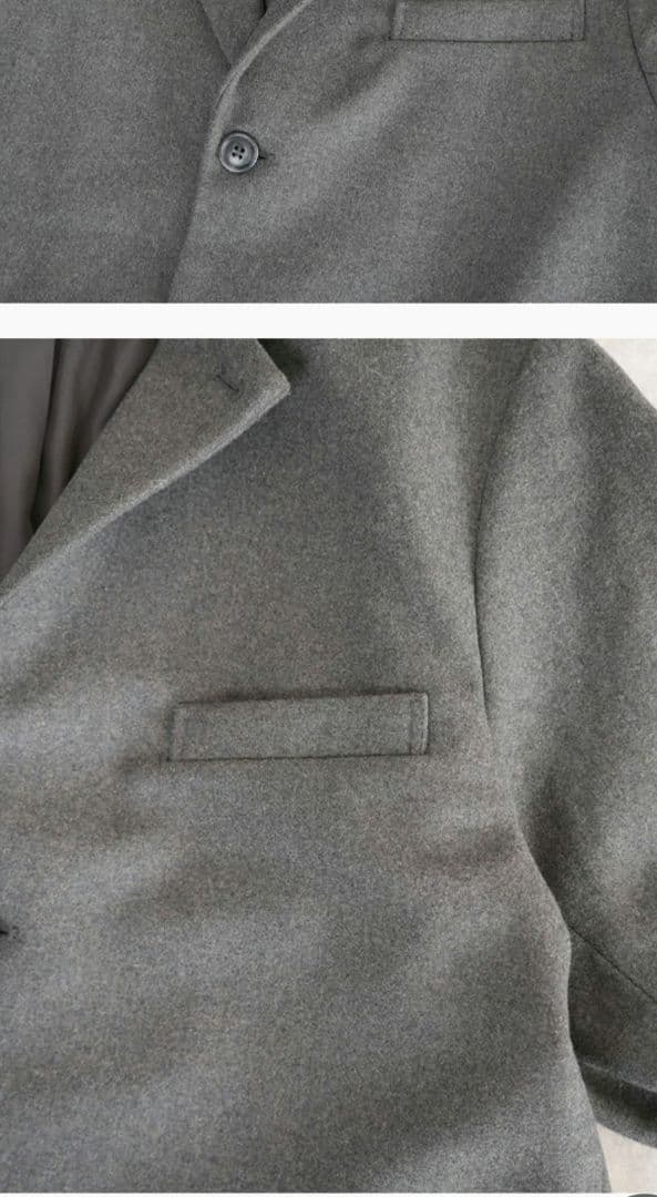 mizuiro ind ウールテーラードジャケット　コート　ミズイロインド