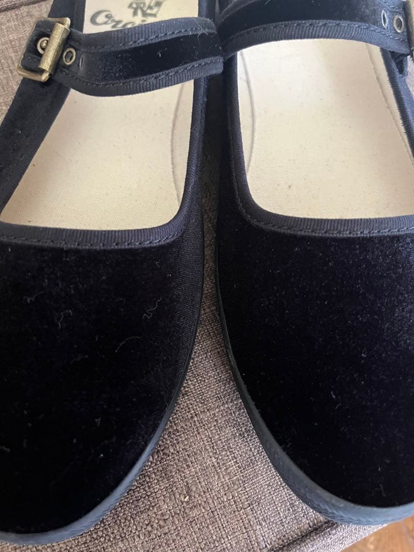 Orcival ストラップシューズ　ブラック　25.0cm