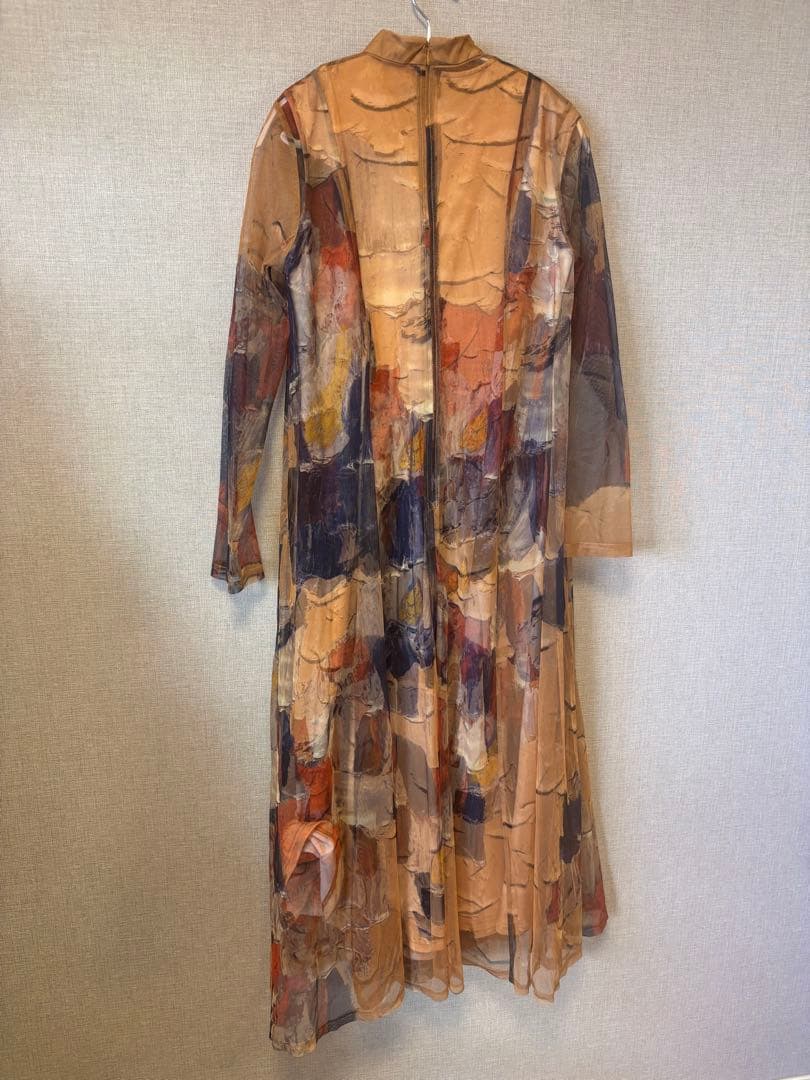 【試着のみ】アメリヴィンテージ　UND GYPSUM ART DRESS