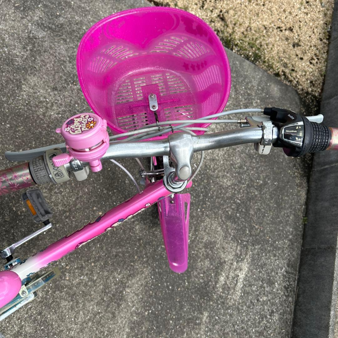 【タイヤ修理済】子供用自転車22インチ