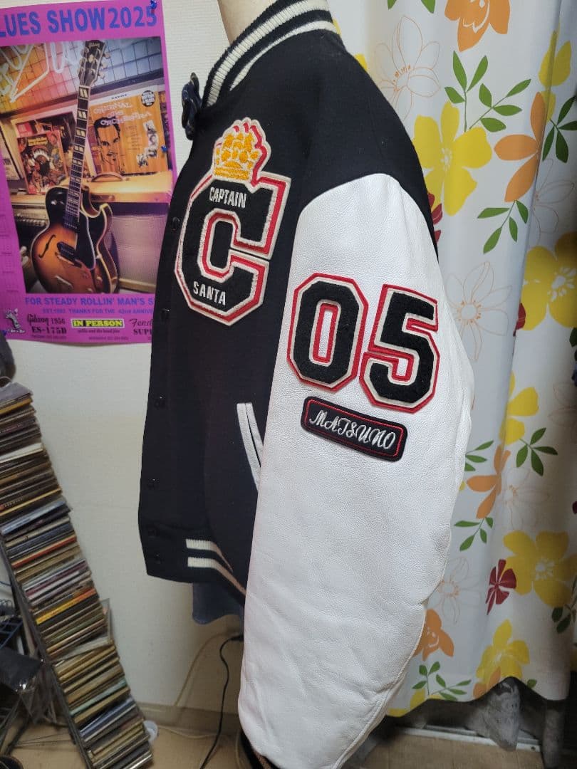 あいいろ♦CAPTAIN SANTA 20周年記念スタジャン♦XL