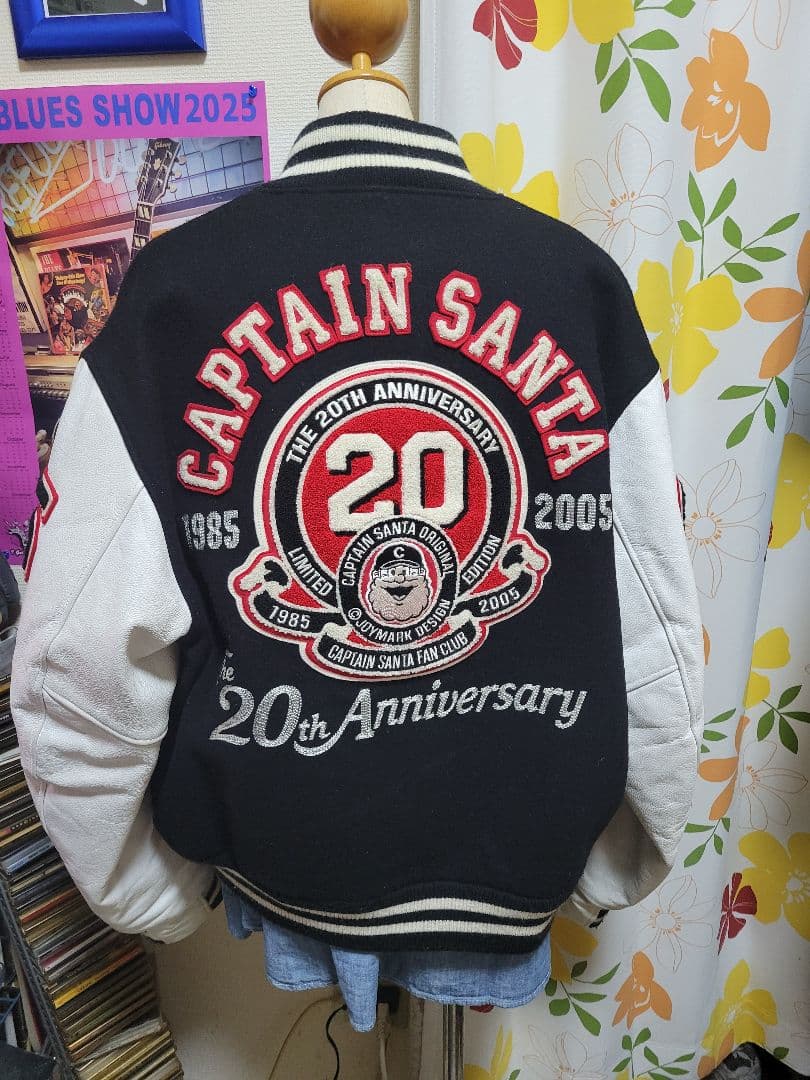 あいいろ♦CAPTAIN SANTA 20周年記念スタジャン♦XL