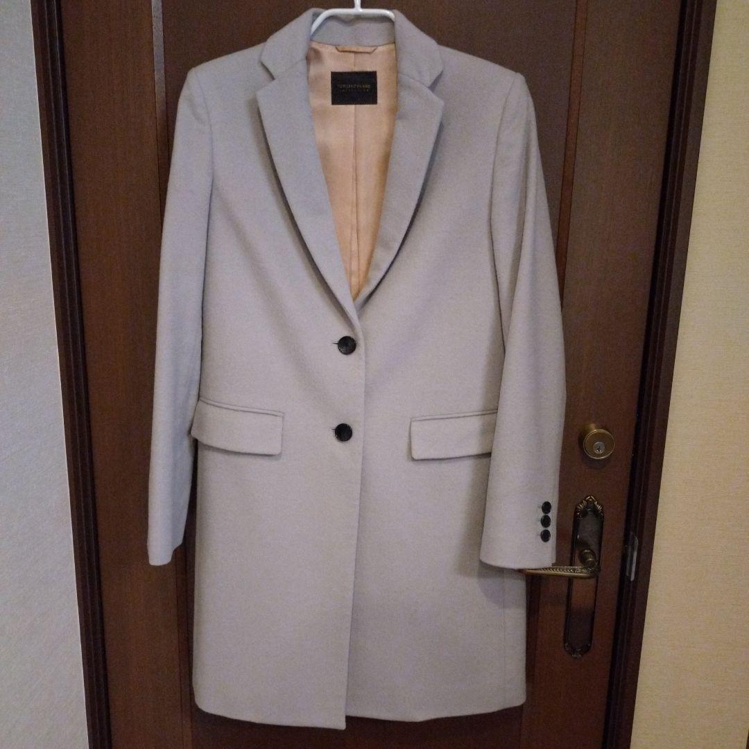 TOMORROWLAND ウールカシミアチェスターコート グレー