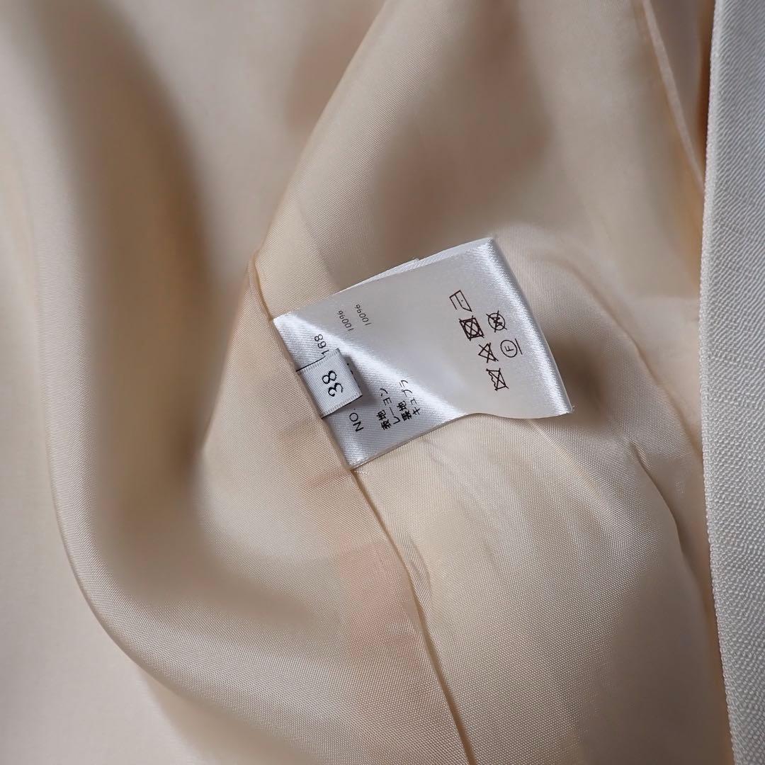 と*ち様 エブール ebure ヴァネッサビスコース ノーカラージャケット セッ