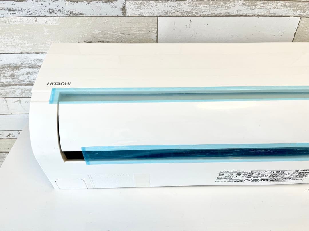 HITACHI 日立 エアコン 白くまくん RAS-AJ22K(W) ②室外機