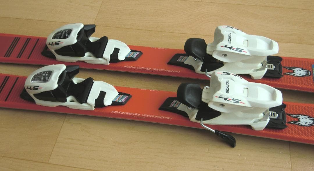 ■■送料無料■ノルディカ■子供用スキー4点セット■120/22.5■WAX済■■