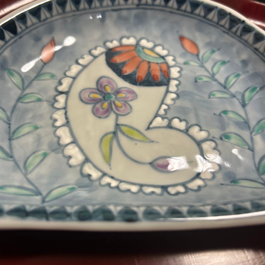 有田焼　波佐見焼　林九郎　夢路　取皿　２枚　佐藤走波好き　パステルカラー