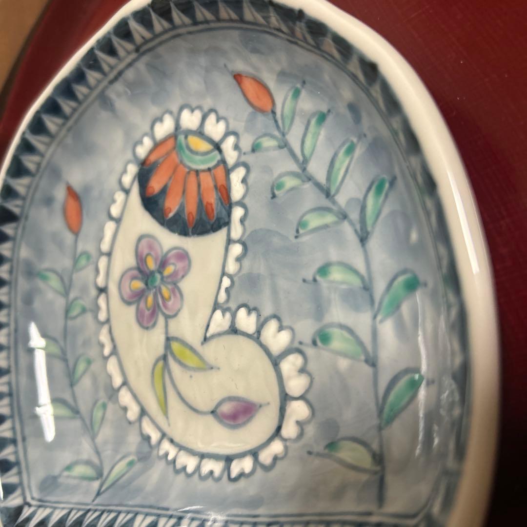 有田焼　波佐見焼　林九郎　夢路　取皿　２枚　佐藤走波好き　パステルカラー