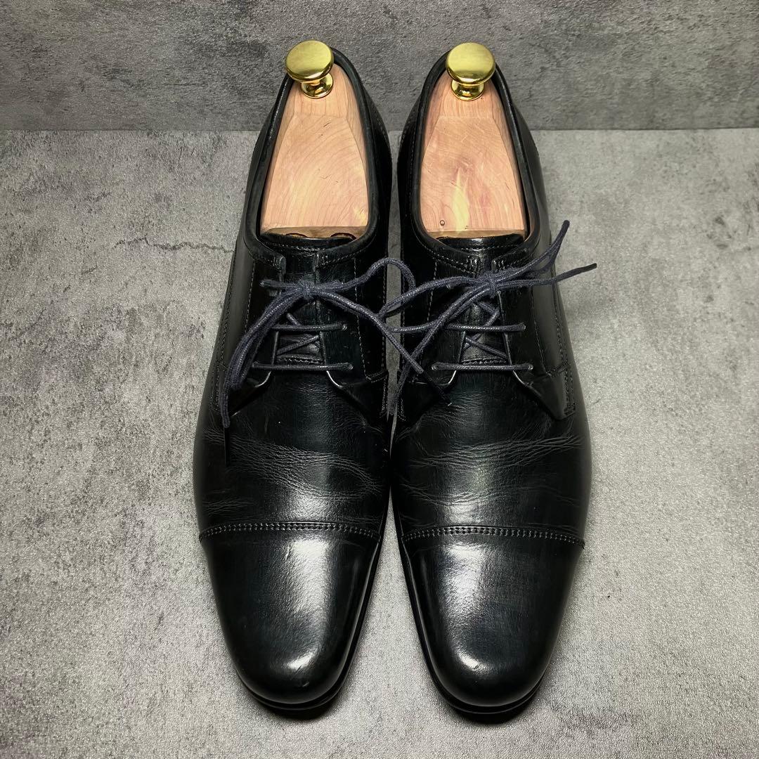 未使用級　キャサリンハムネットロンドン　ドレスシューズ　ブラック　2299