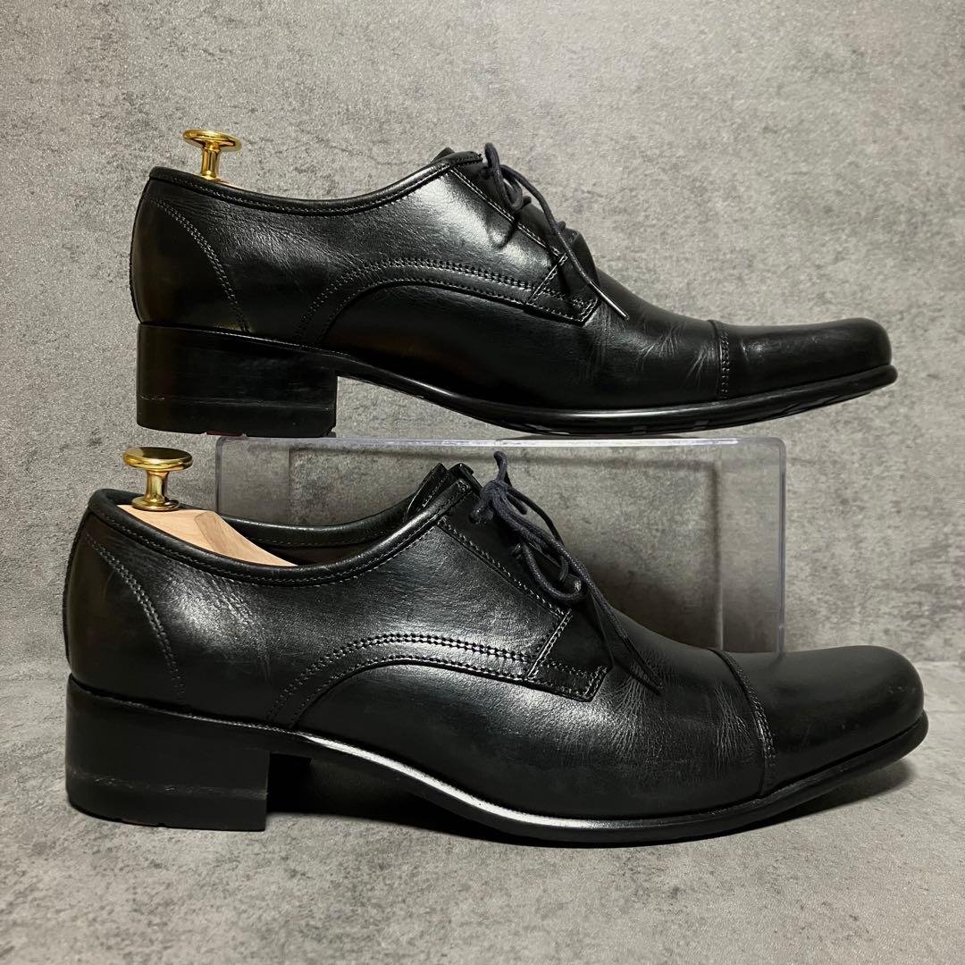 未使用級　キャサリンハムネットロンドン　ドレスシューズ　ブラック　2299