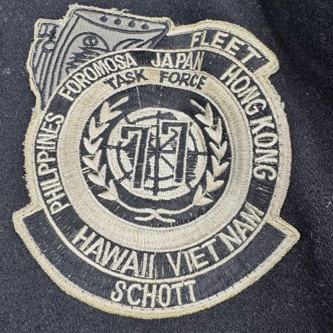あ*こ様 【希少】SCHOTT G-1 ボンバージャケット ウール アメリカ海軍