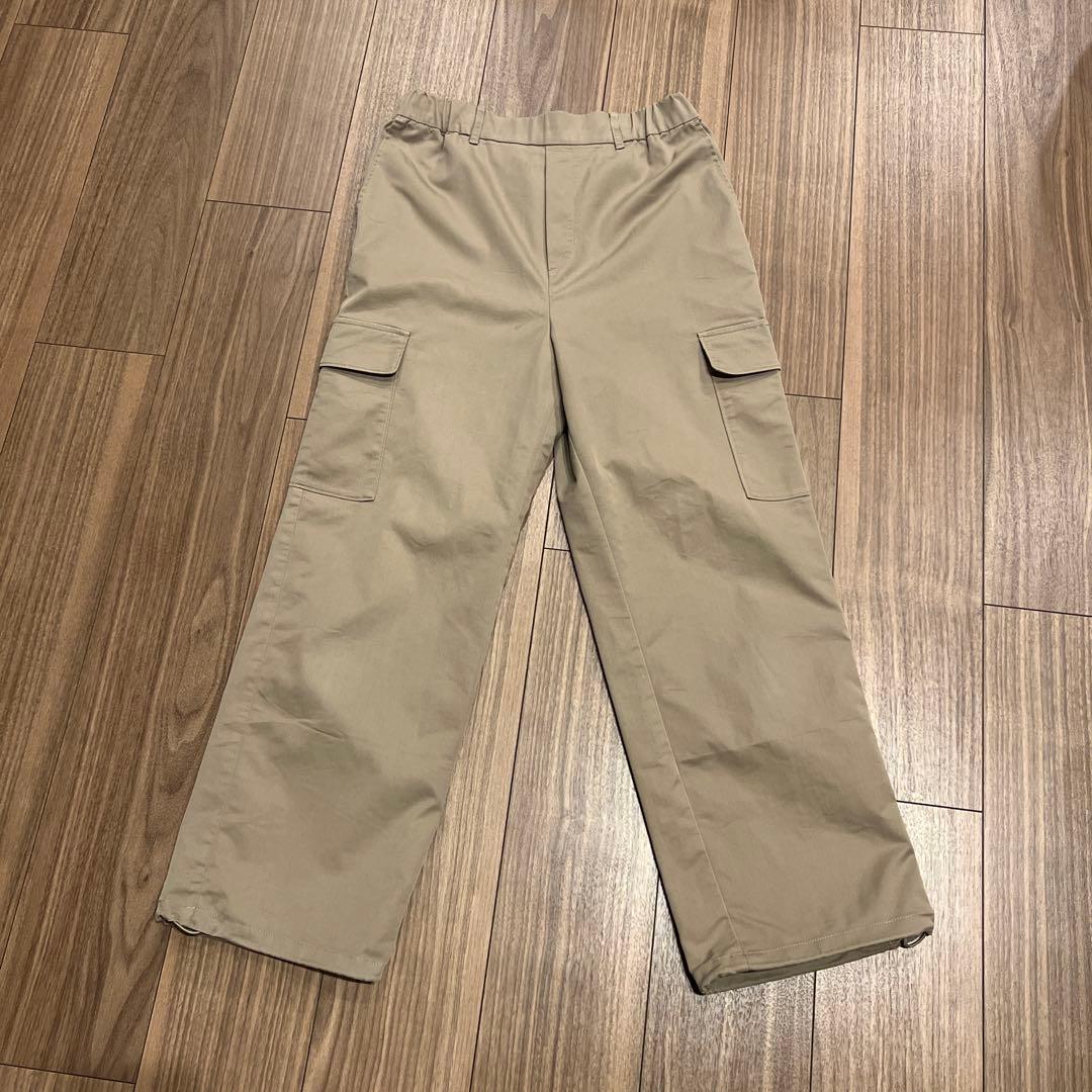 【&Eさん専用】 OUR 裾がしぼれる2wayカーゴパンツ オリーブ