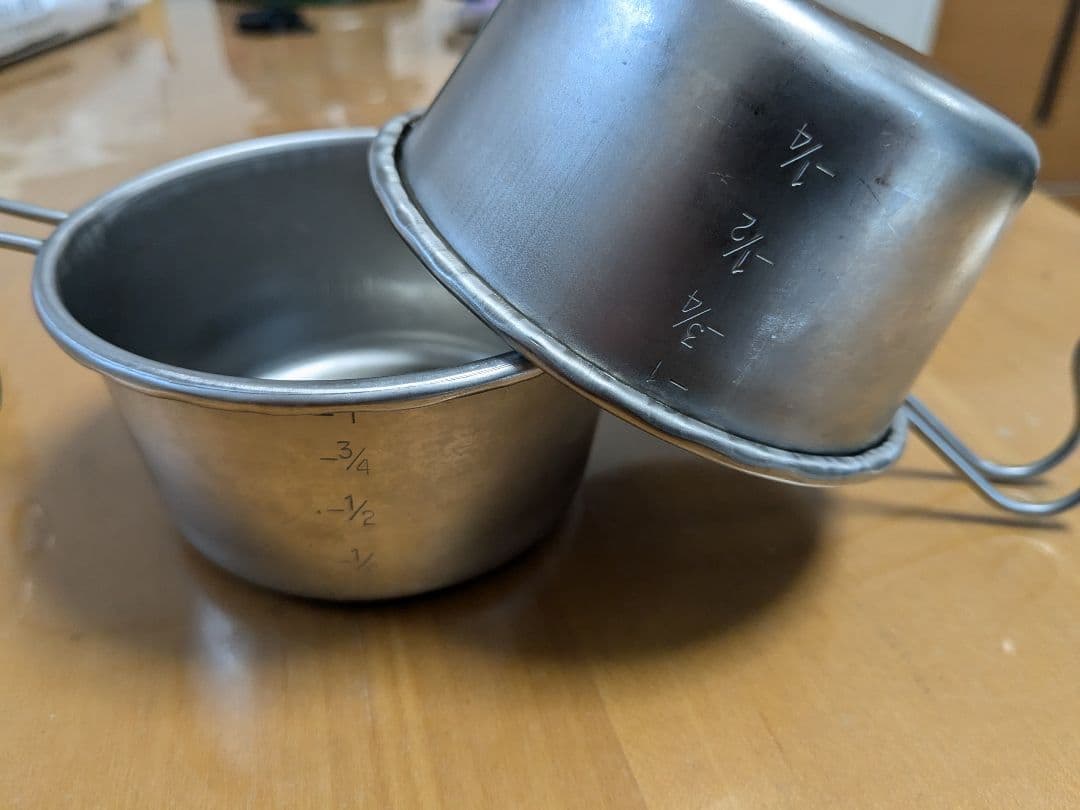 【希少品】ロッキーカップ　R刻印　2個セット　ROCKY CUP　ハーフパイント