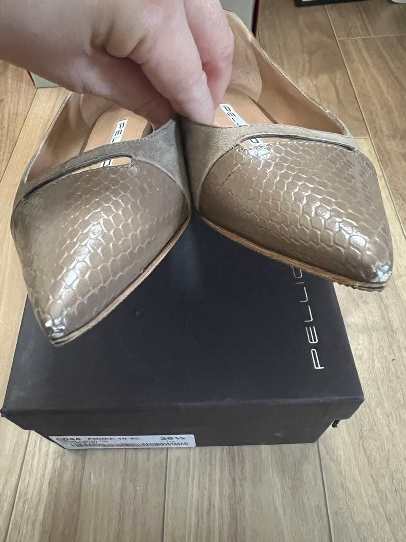 【Akki】PELLICO ANIMAフラットシューズ　23.5センチ