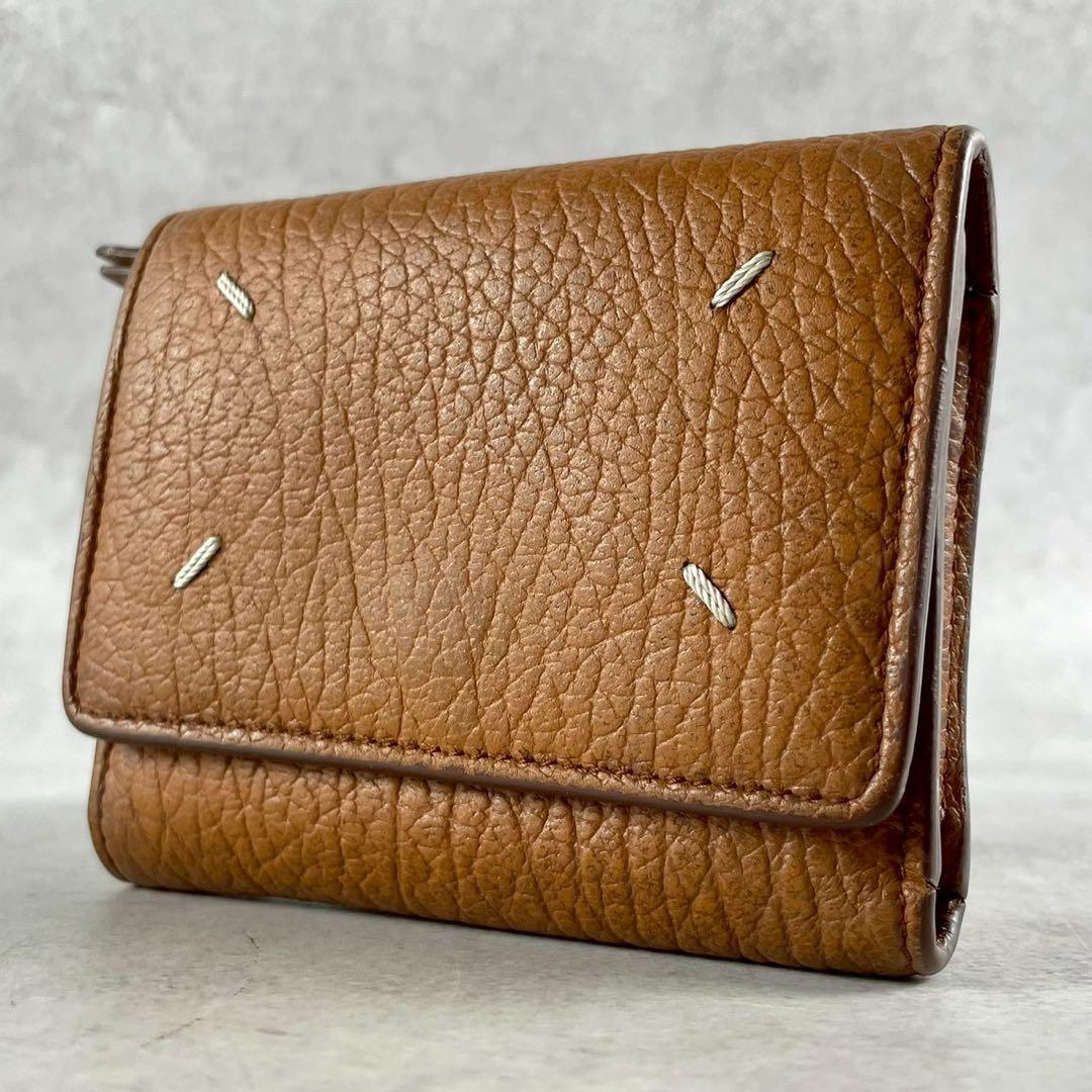 メゾンマルジェラ スリーフォールドウォレット SA3UI0010 財布 三つ折り