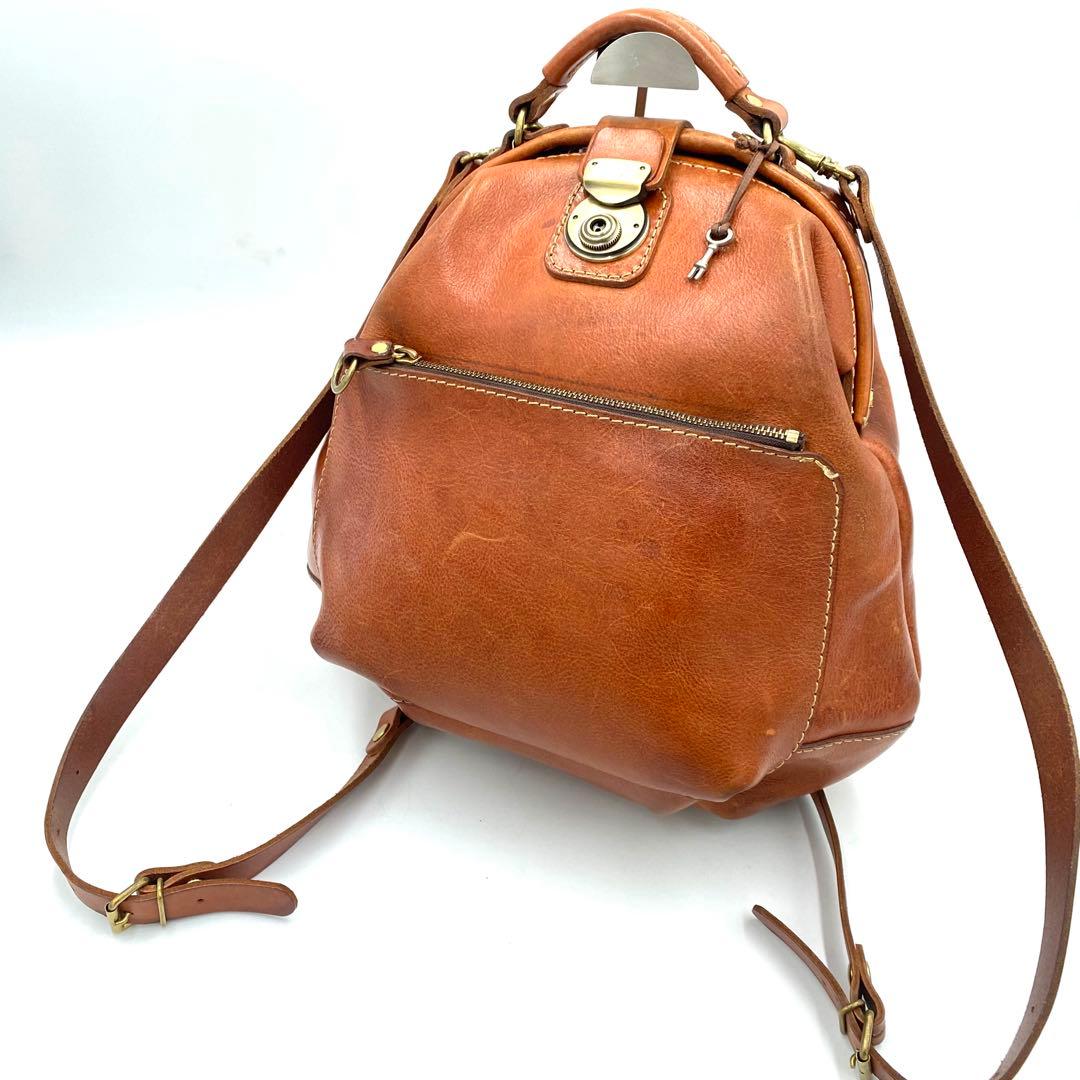 HERZ✨ヘルツ わんぱくリュック 本革　S レザー