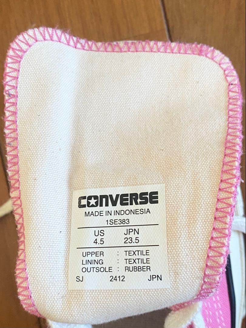 Chuck Taylor All Star ピンク ハイカットCT70