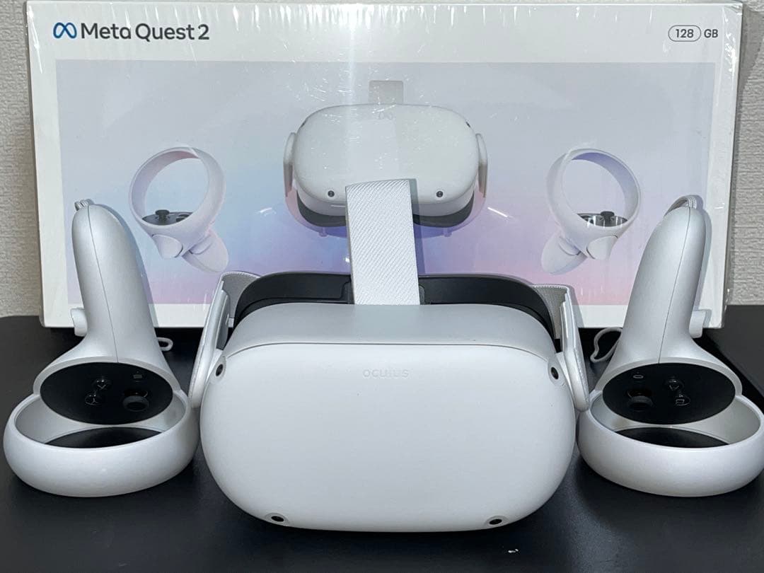 【 Quest2 128GB ★KIWI ヘッドストラップ付き★】