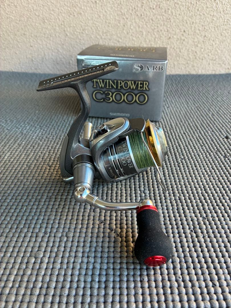 SHIMANO 08 TWIN POWER C3000 スピニングリール