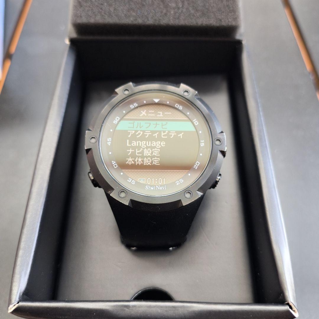 ShotNavi W1 Evolve GPSナビ付きゴルフウォッチ