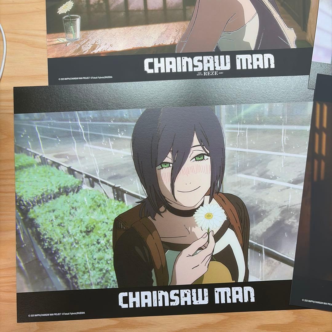 台湾限定　マキマ　夜光/香り レゼ　夜光/香り　特殊加工A3ポスター