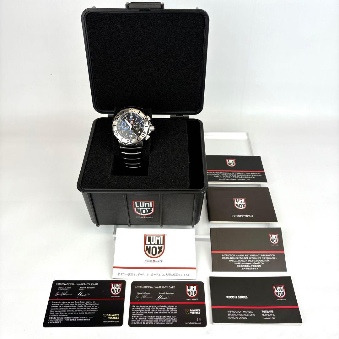 LUMI-NOX　【激レア】　【専用箱付】　【大人気】　クロノグラフ