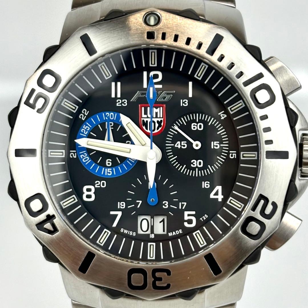 LUMI-NOX　【激レア】　【専用箱付】　【大人気】　クロノグラフ